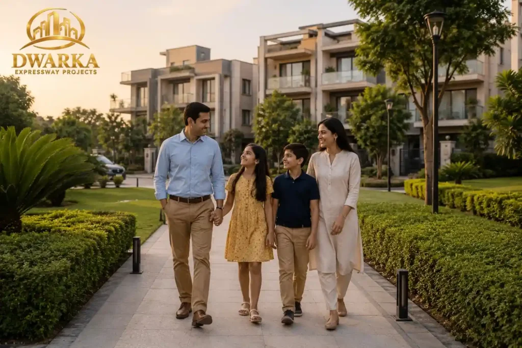 landscaped gated residential community in Gurgaon