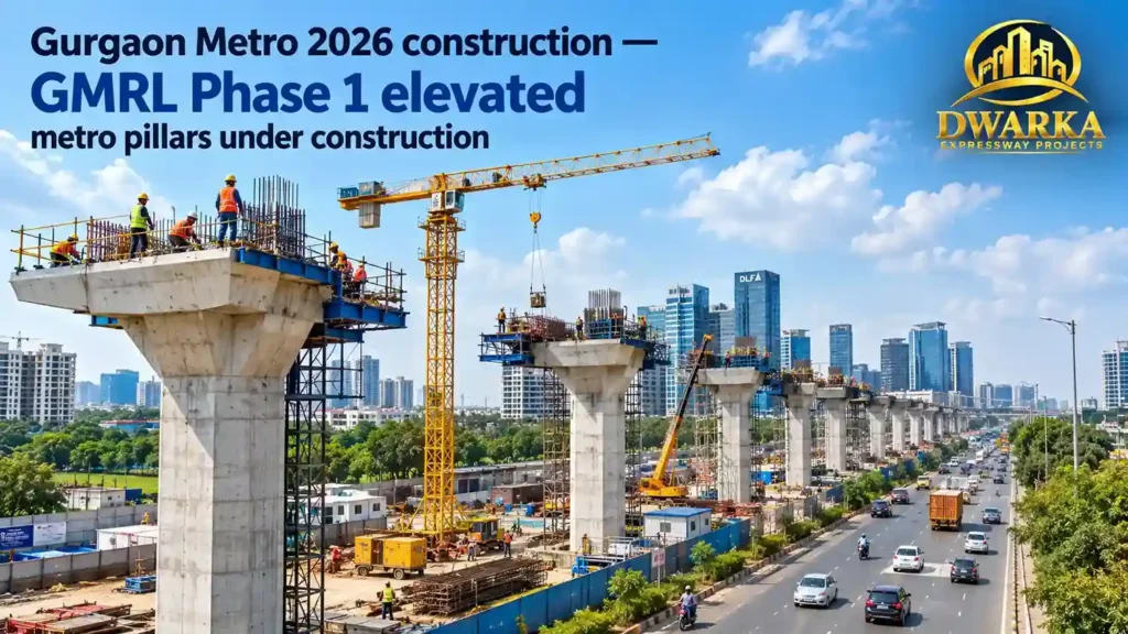 Gurgaon Metro 2026 construction