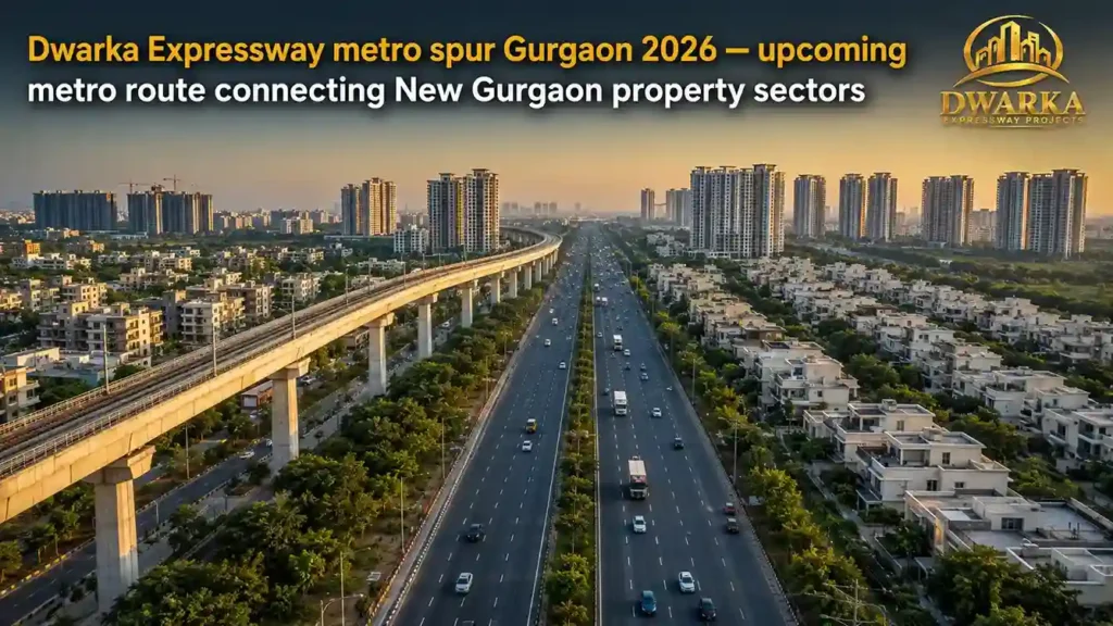 upcoming metro route connecting New Gurgaon property sectors