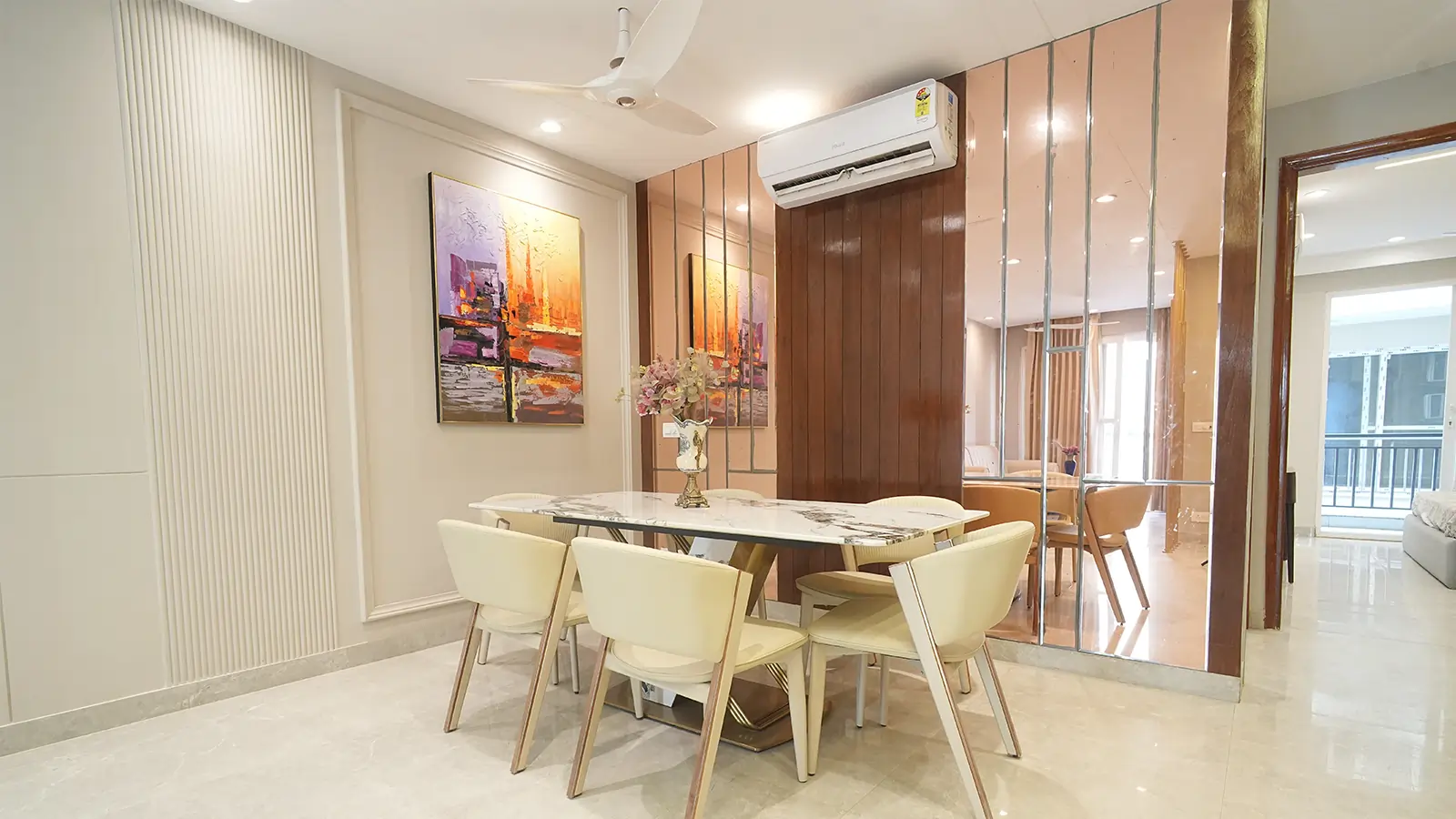 Dining Area floors in Gurgaon