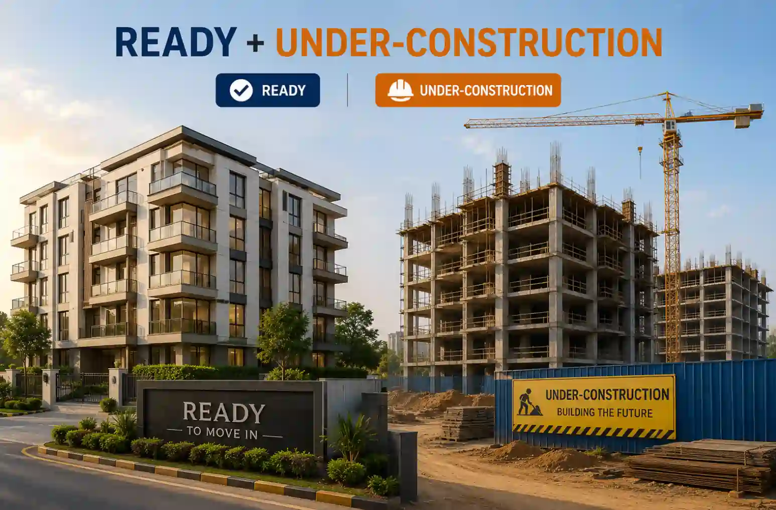 ready + under construction