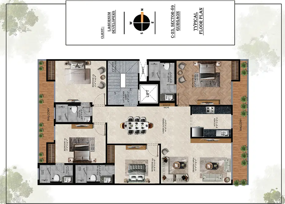 Sector 89 Builder Floors : Dwarka Expressway projects