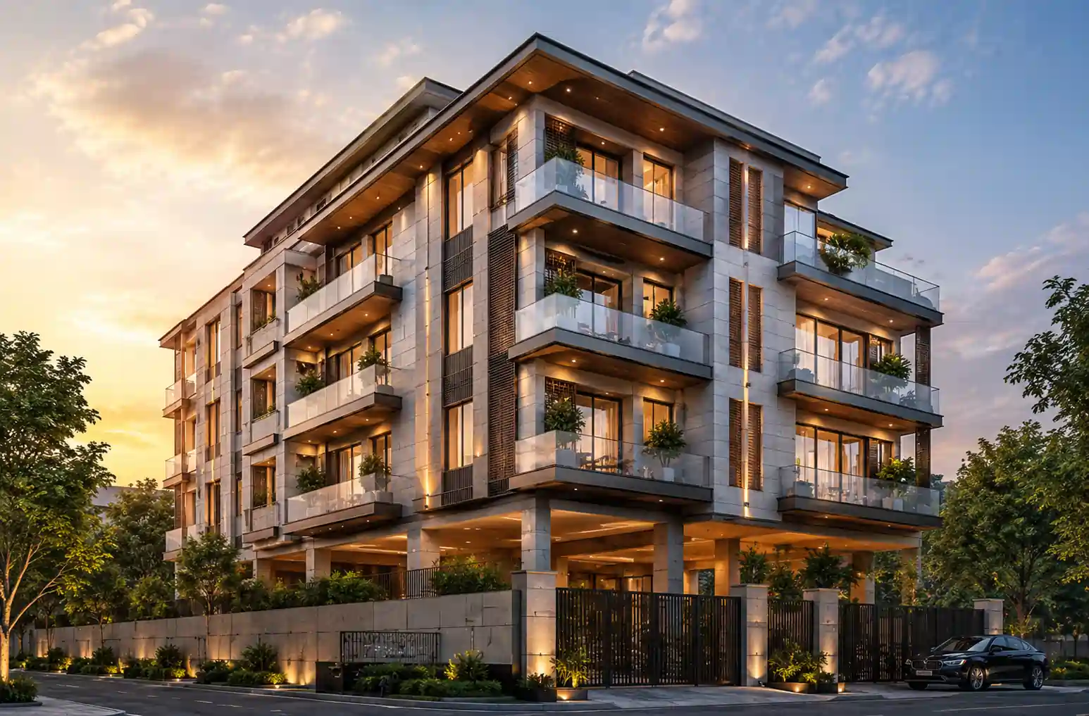 luxury low rise living